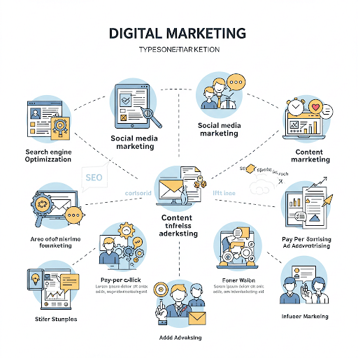 Types of digital Marketing